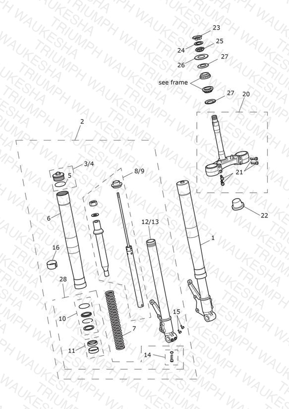 Front Forks & Yokes
