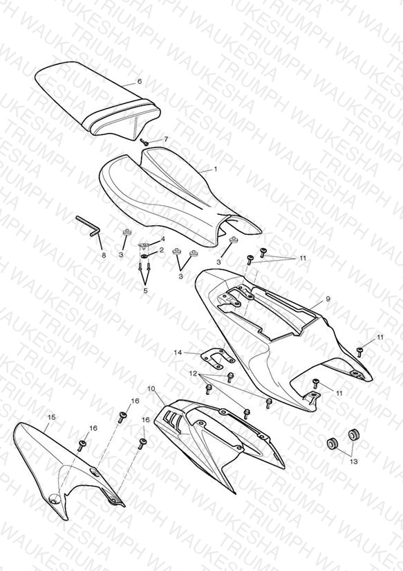 Rear Bodywork & Seat