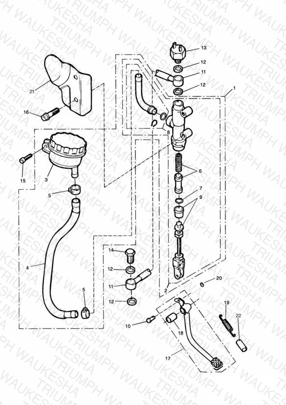 Rear Brake Master Cylinder