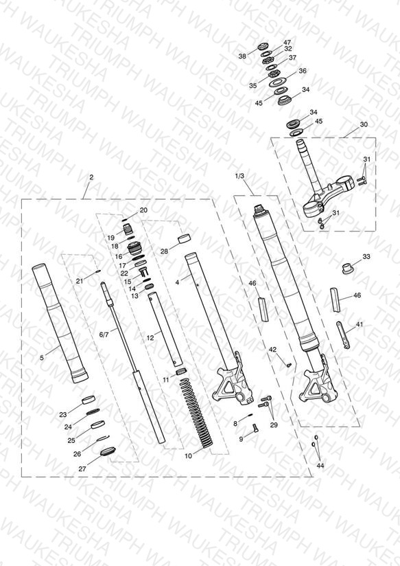 Front Forks & Yokes