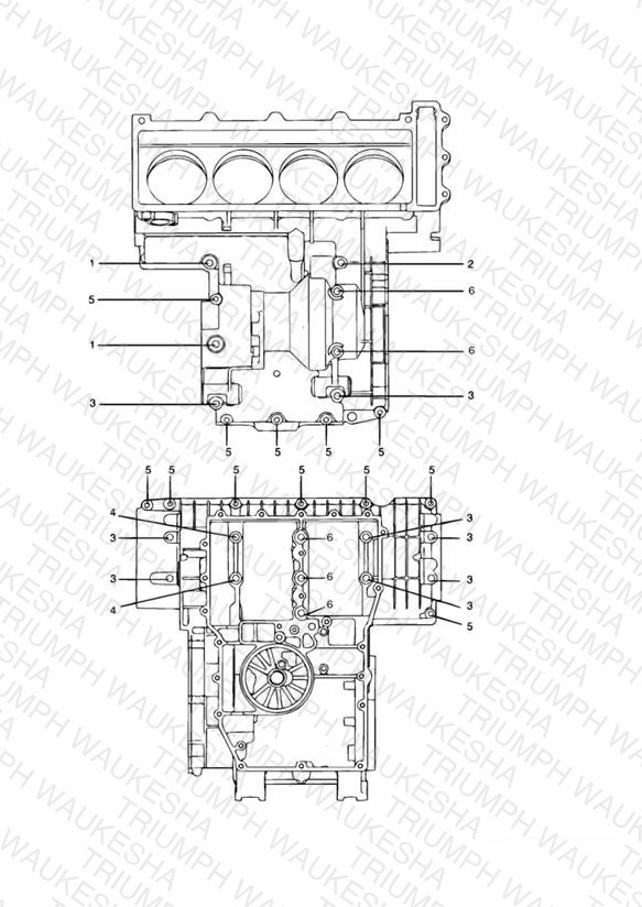 Crankcase Fixings 4 Cylinder 12636 »