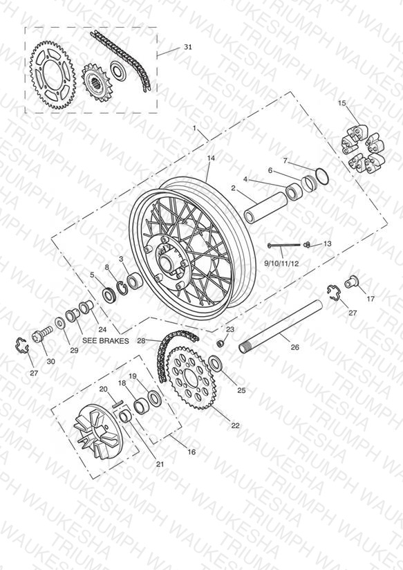 Rear Wheel/Final Drive