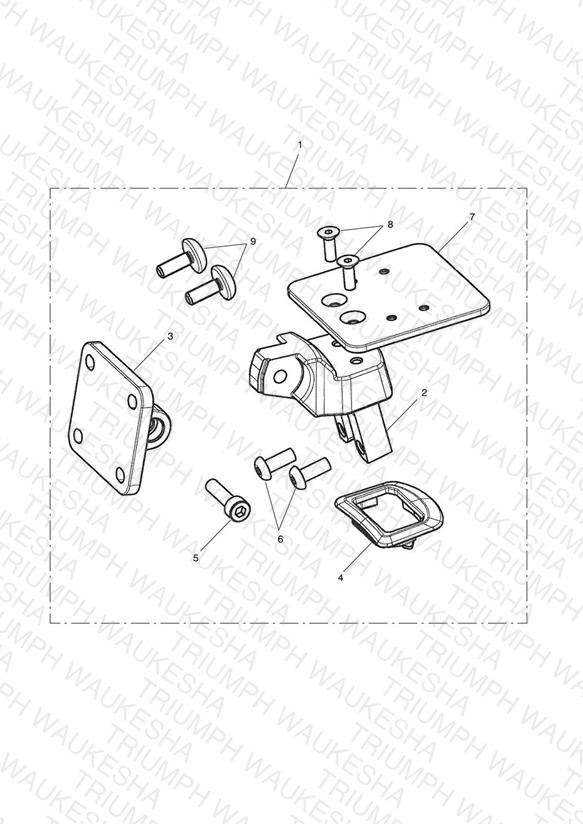 GPS Mount Kit, US