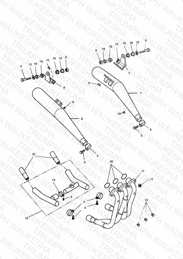 Exhaust System 3 Cylinder 4902 »
