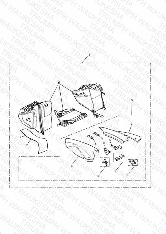 Throwover Pannier Kit