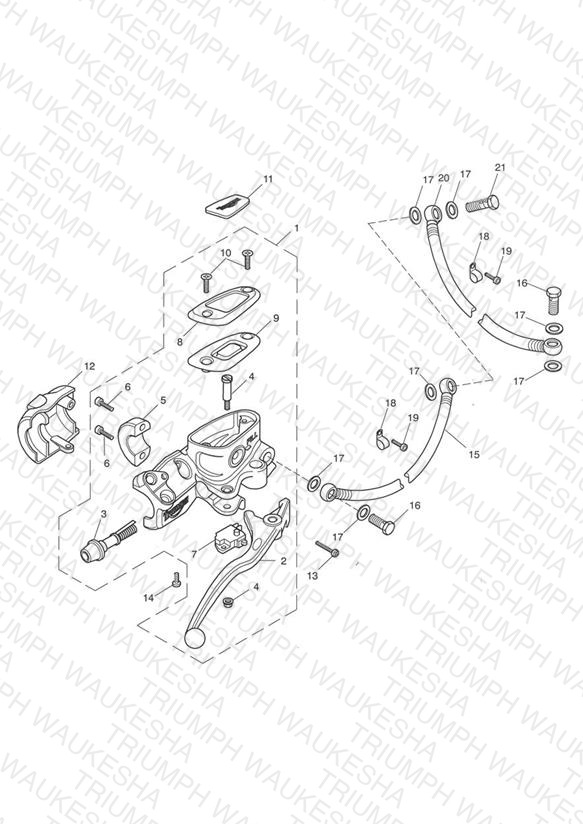 Front Brake Master Cylinder > 210261