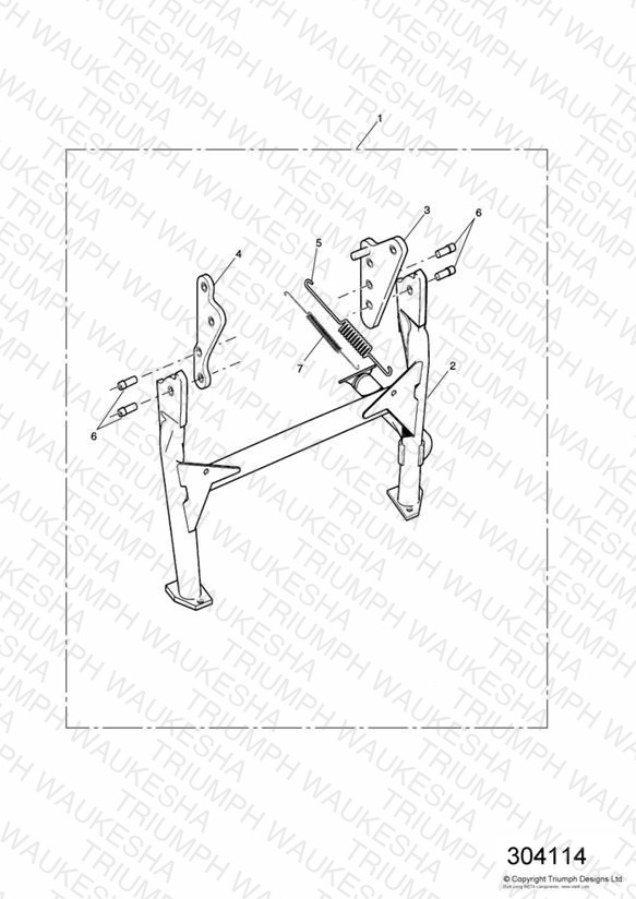 Centrestand DE,ES,IT,JP,NL,NZ,SE & UK 186151 »