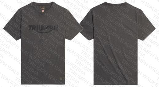 Bamburgh Tee Black Marl