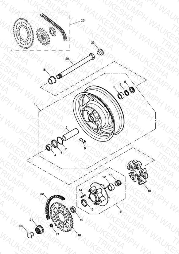 Rear Wheel & Final Drive > 469050