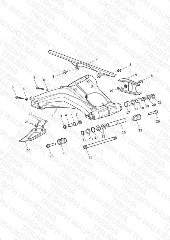 Rear Swingarm