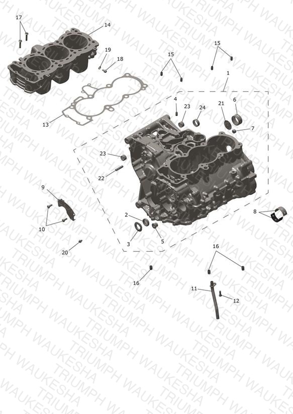 Crankcase & Fittings