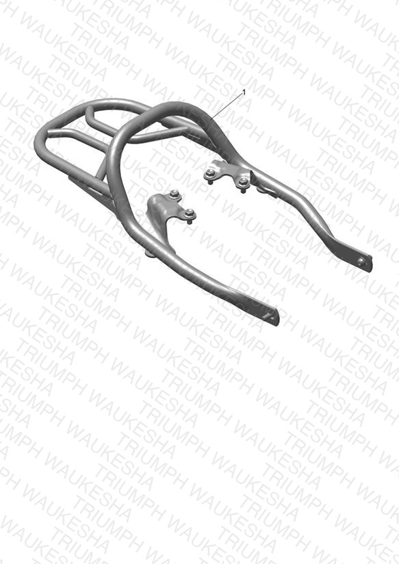Luggage Rack Kit, Black
