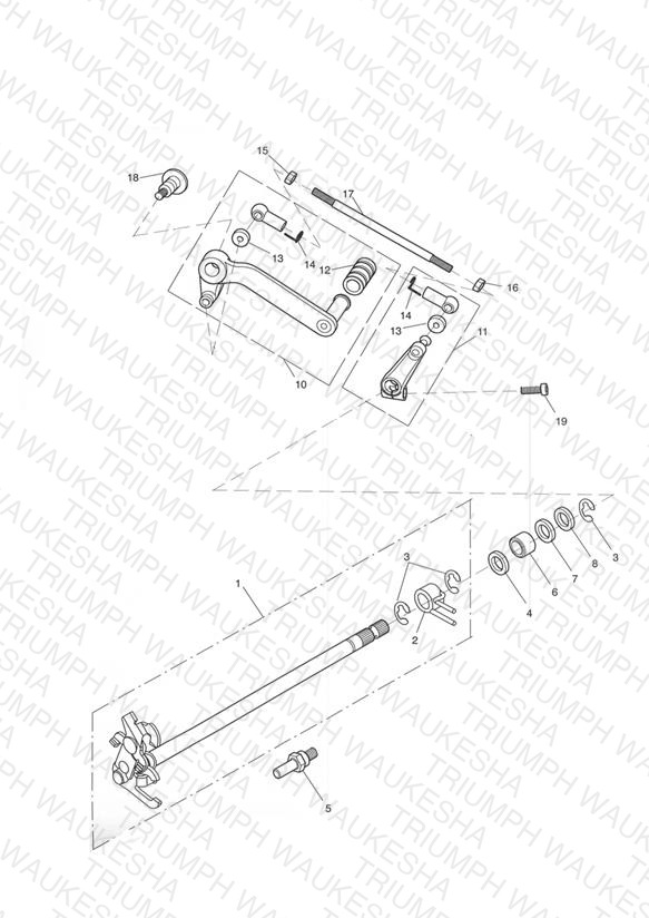 Gear Change Pedal 210262 >