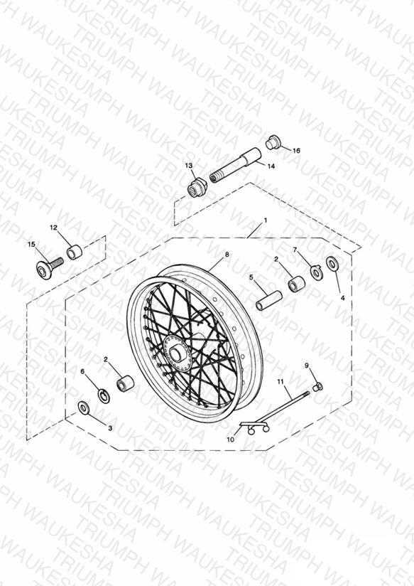 Front Wheel >281465-F2 / 279278-F4