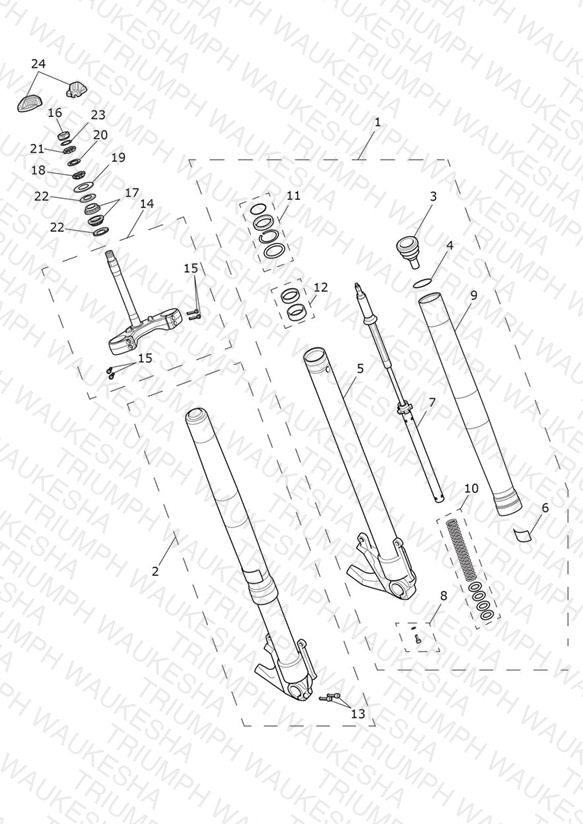 Front Forks & Yokes