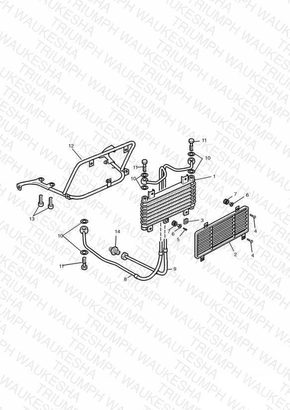 Oil Cooler 4 Cylinder » 35326