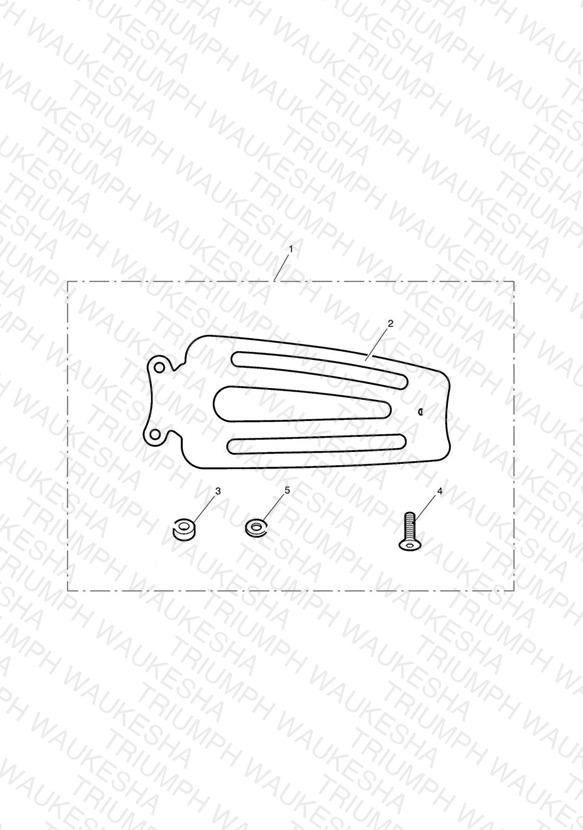 Single Seat Rack, Type 2, Black
