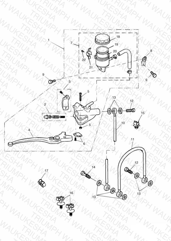 Front Brake Master Cylinder