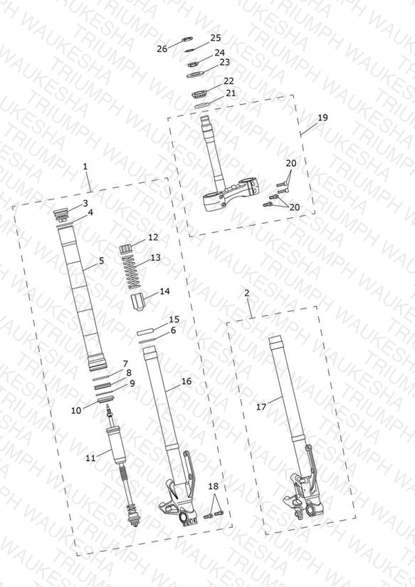 Front Forks & Yokes