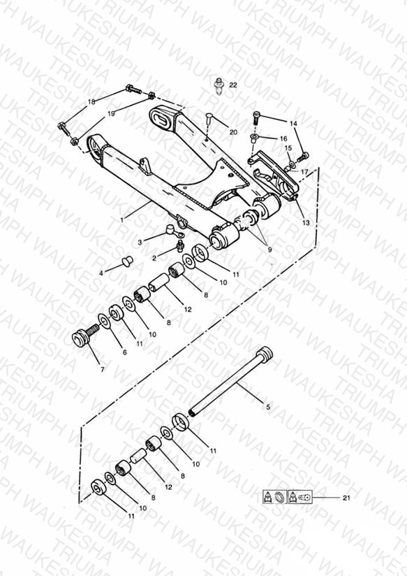 Swinging Arm 29156 » 101853 (Plus 102063 » 102074 Inclusive )