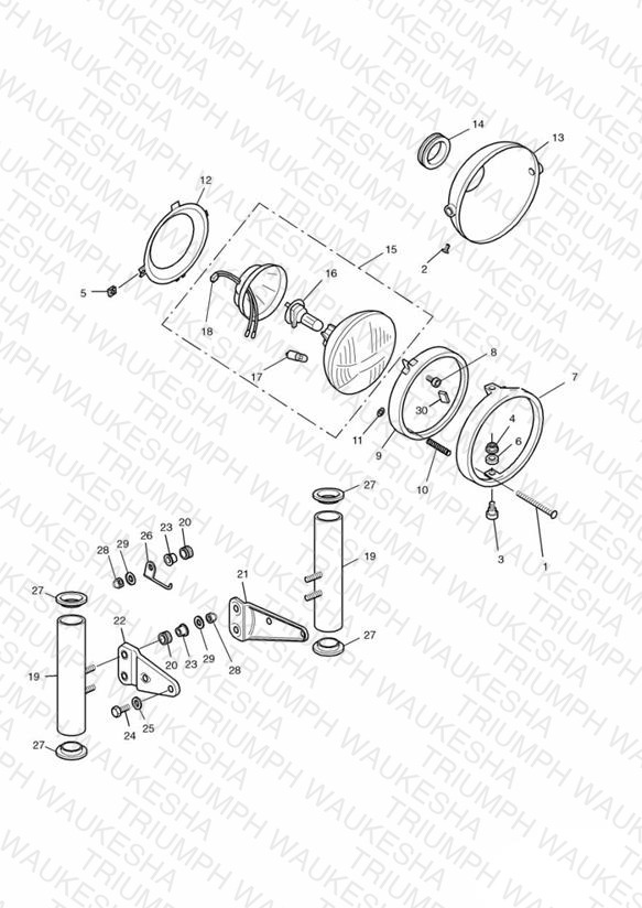 Headlight/Mountings