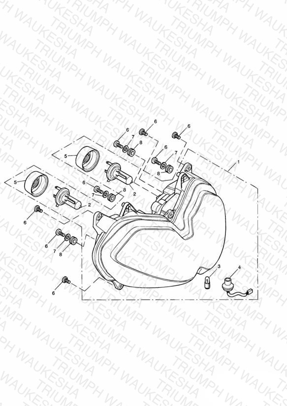 Headlight/Mountings  » 186150