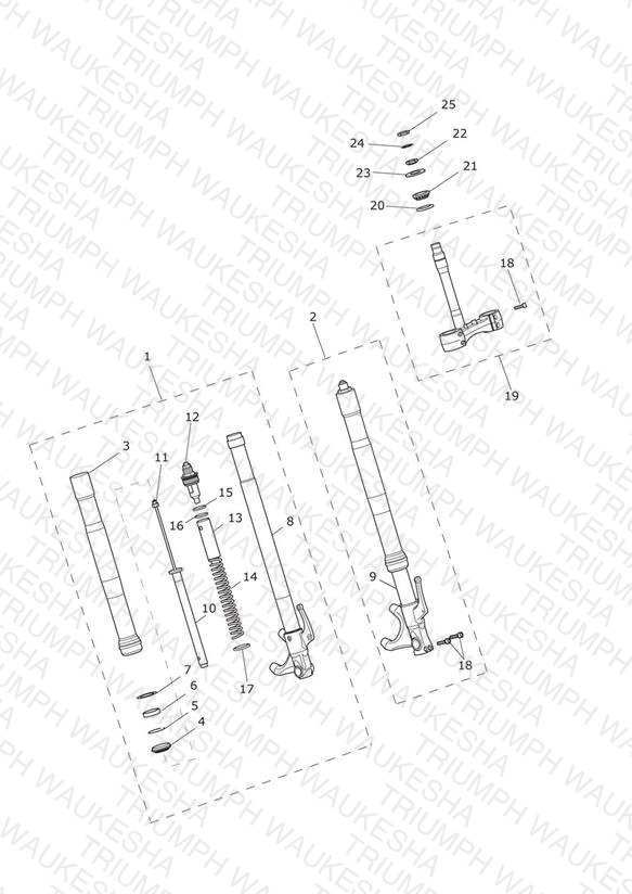 Front Forks & Yokes