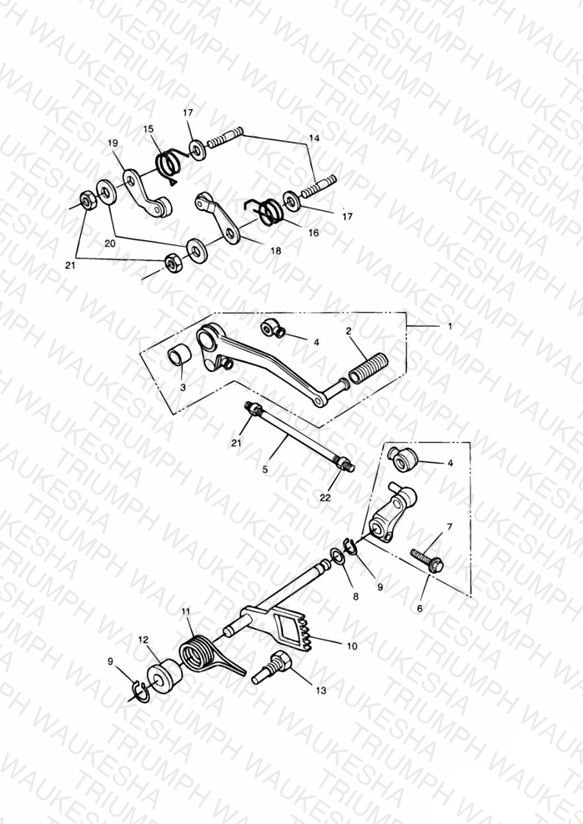 Gear Change Pedal