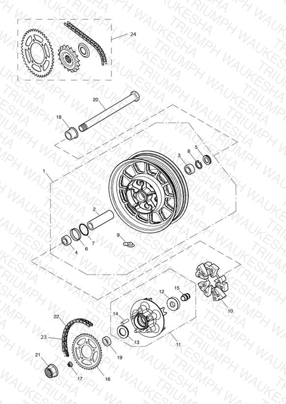 Rear Wheel & Final Drive 468391 >
