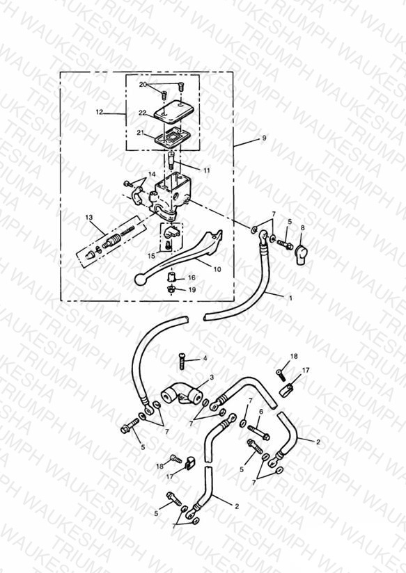 Front Brake Master Cylinder