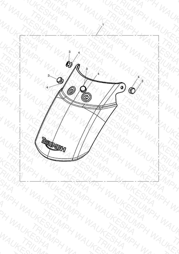 Front Mudguard Extension Kit