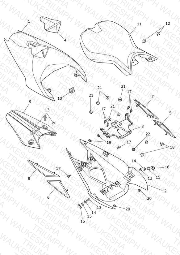 Rear Bodywork & Seat