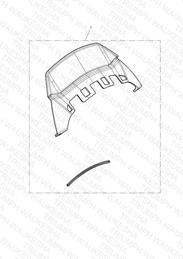 Flyscreen Visor Kit