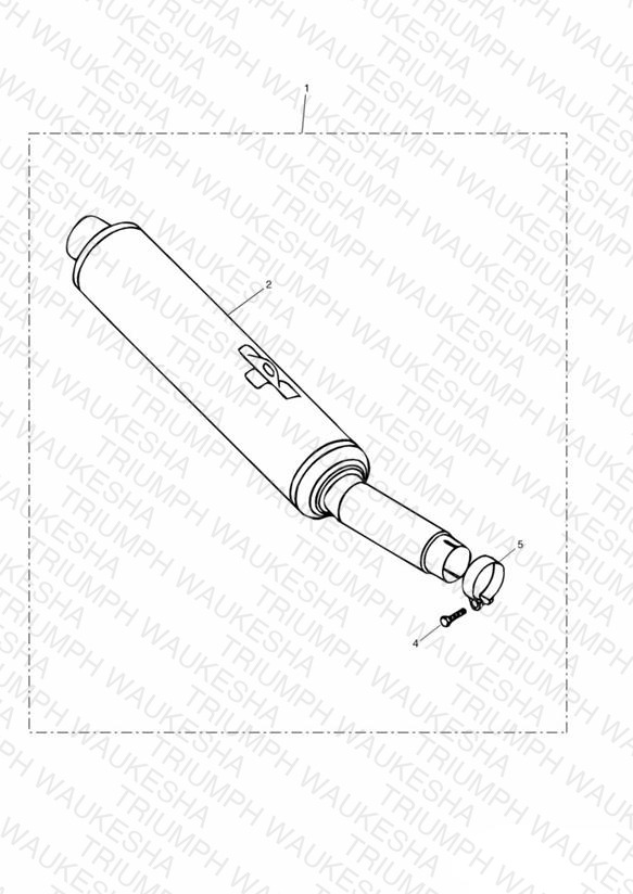 Silencer Kit, Hi-Level