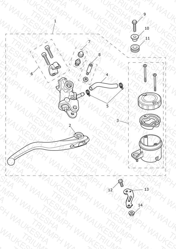 Front Brake Master Cylinder