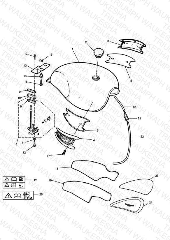 Fuel Tank and Fittings