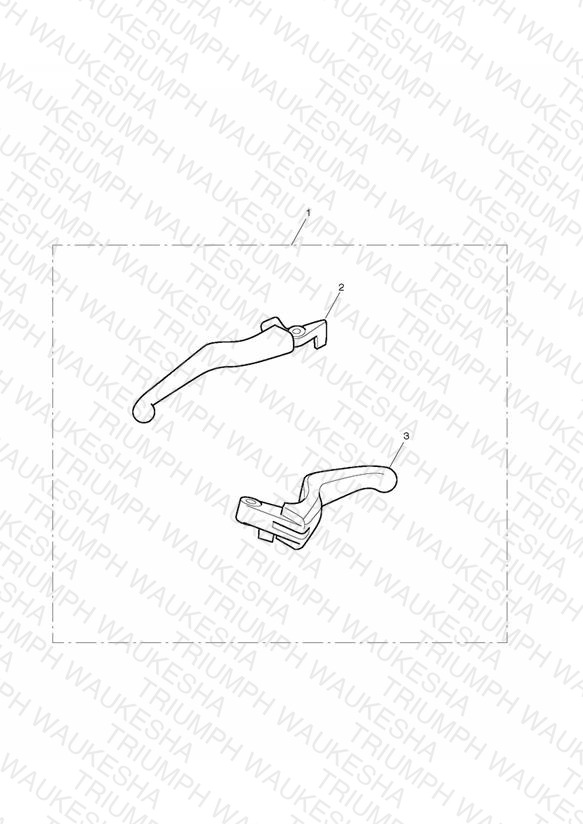 Chrome Levers Kit