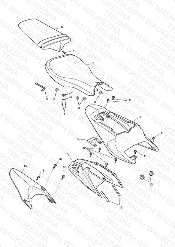 Rear Bodywork & Seat
