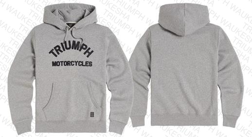 Carrick Pull-On Hoodie Grey Marl