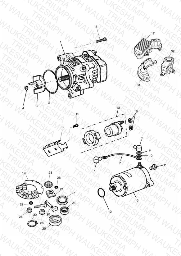 Alternator/Starter