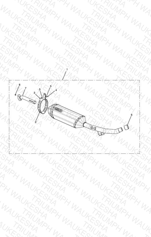 Silencer, Slip On, Arrow - Brazil Market Only
