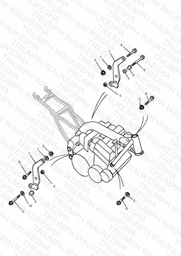 Linkage Carrier/Engine Mounting Bolts