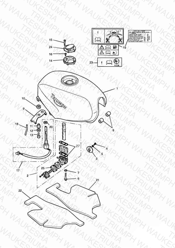 Fuel Tank and Fittings