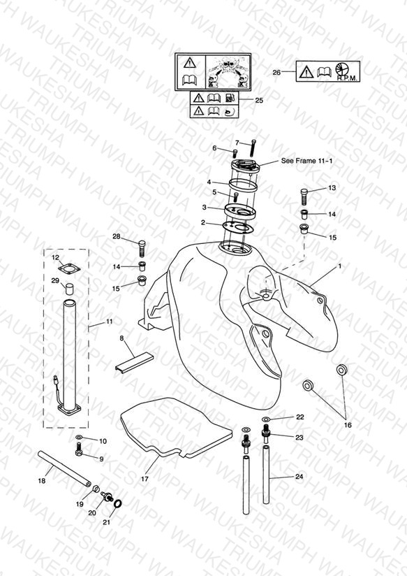 Fuel Tank and Fittings