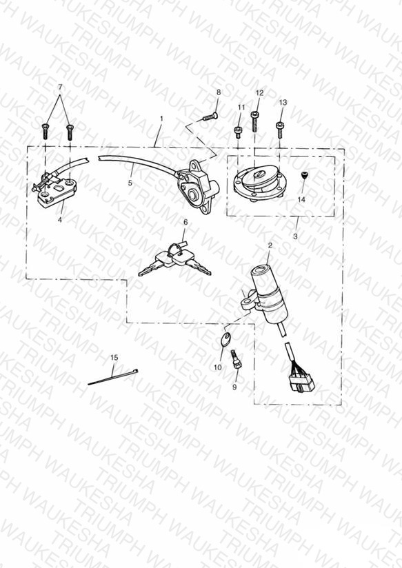 Ignition Switch & Lock Set