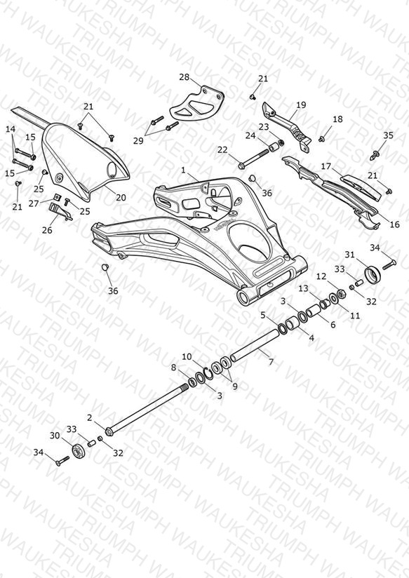 Rear Swingarm