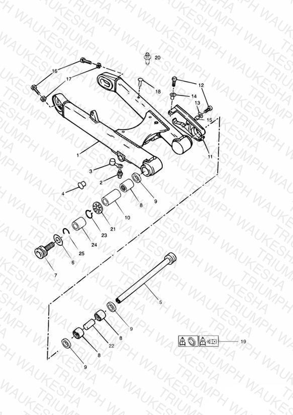 Swinging Arm 101854 » (Except 102063 to 102074 inclusive)