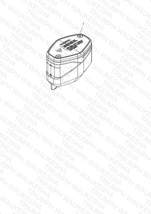 Front Brake Reservoir, Type 1