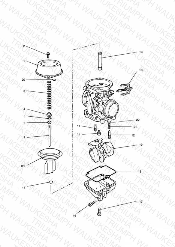 Carburettor Parts 4 Cyl (Carb Assy T1240360)