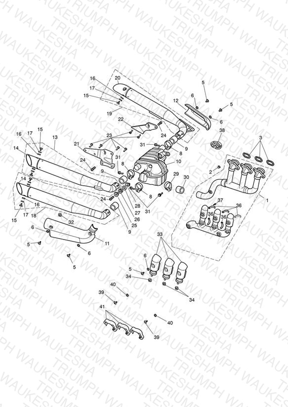 Exhaust System - Rocket III only